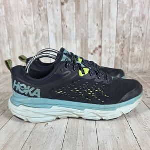 Hoka One One Challenger ATR 6 Womens Running Shoes Black Teal Lightweight